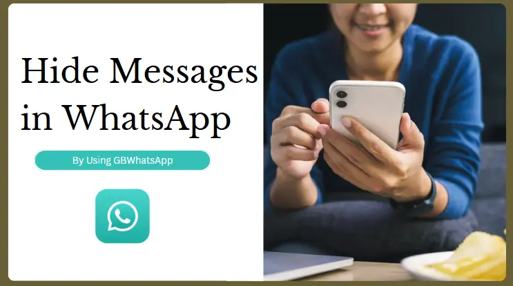 hide whatsapp message