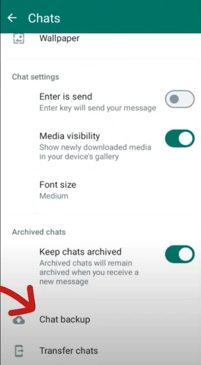 Transfer WhatsApp Messages